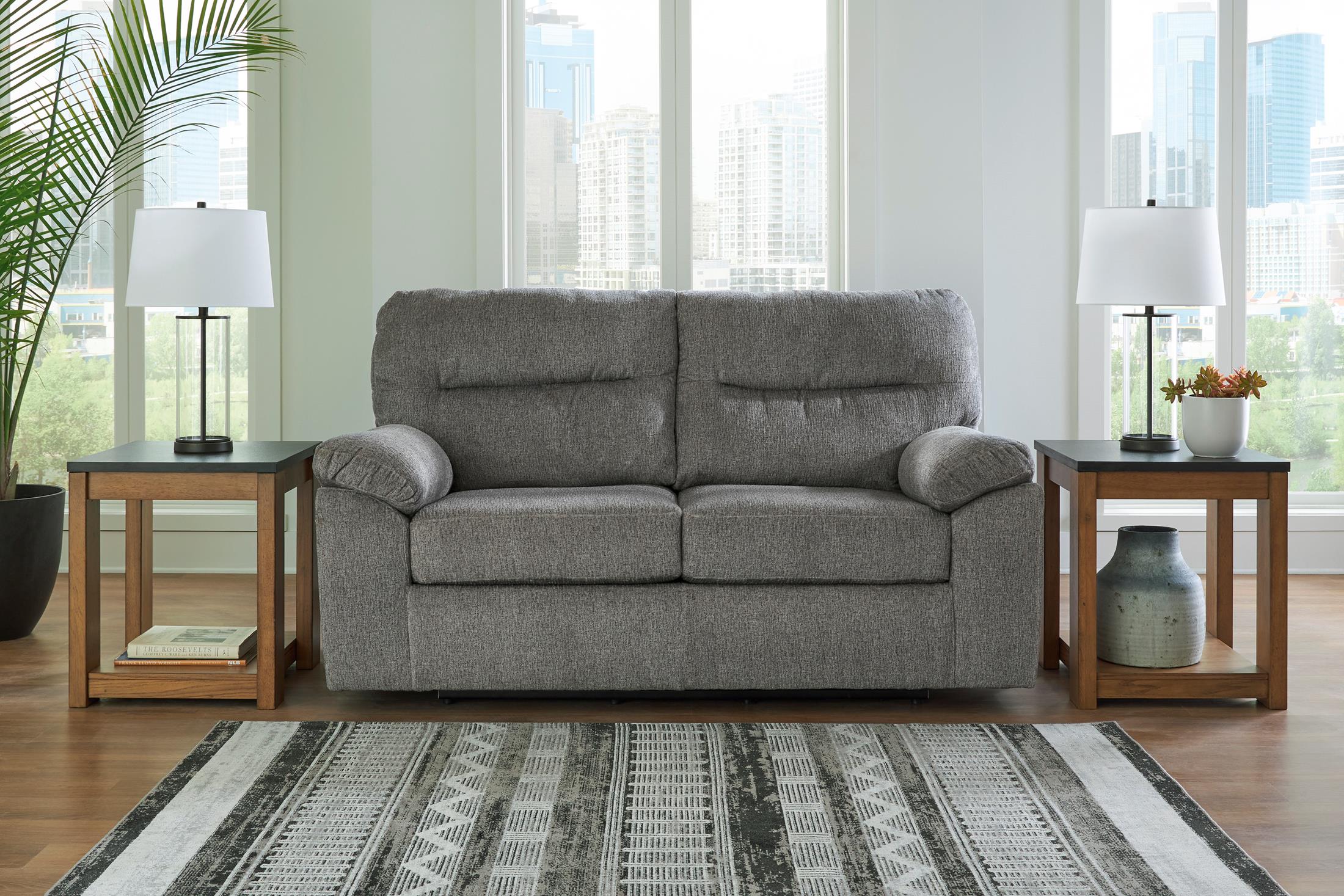 Bindura Glider Loveseat - Image 6