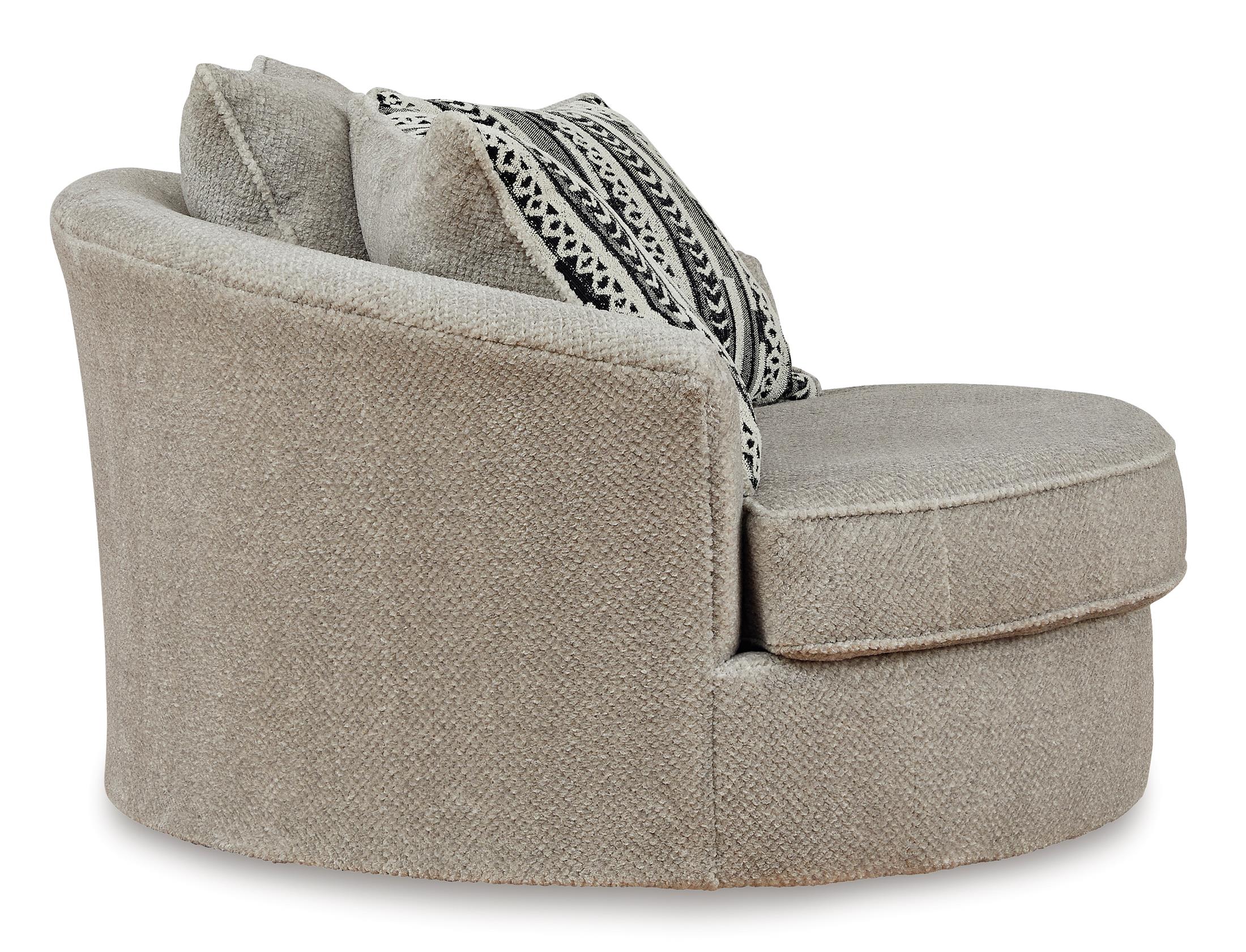 Calnita Oversized Swivel Accent Chair - Image 4