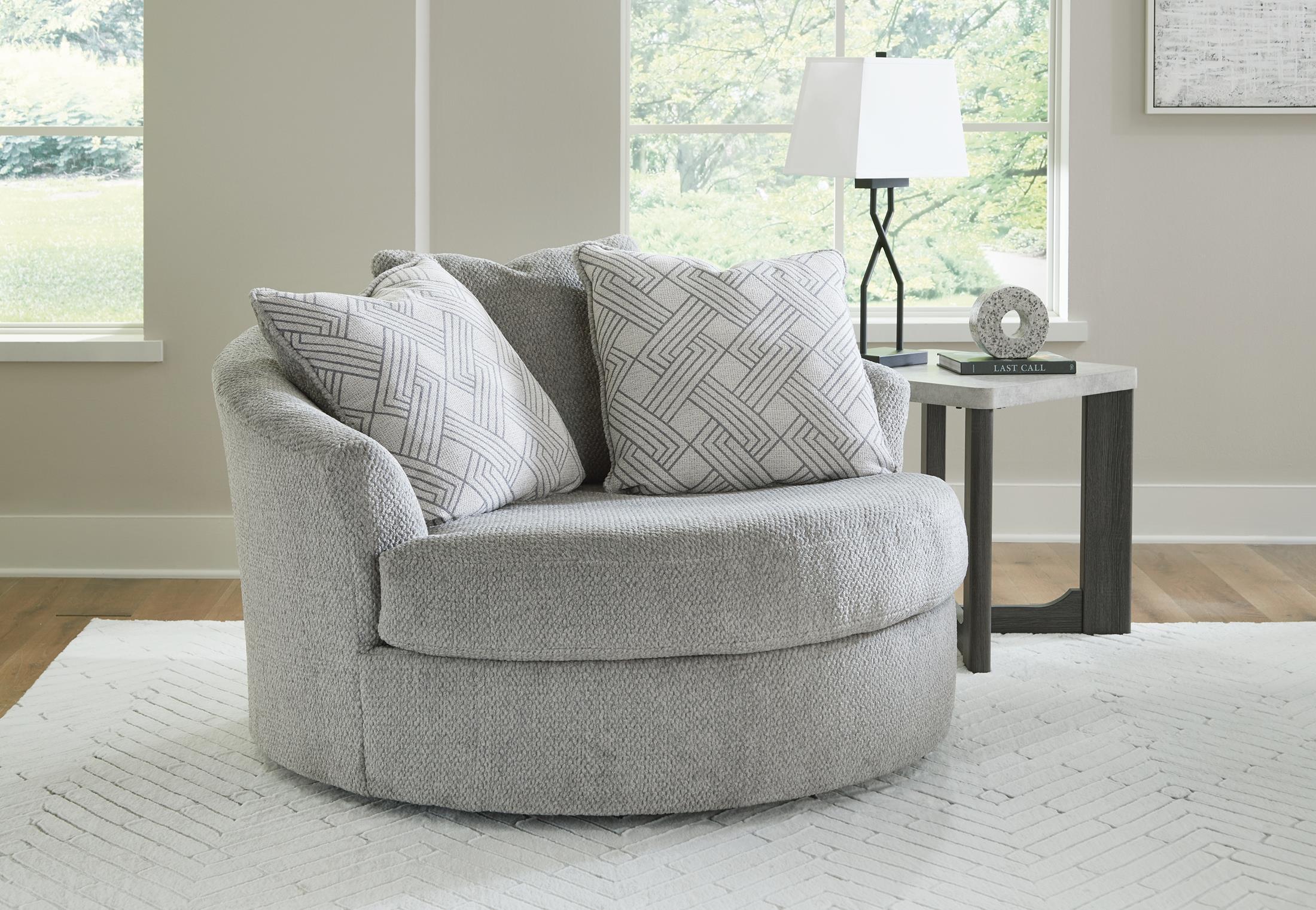 Casselbury Oversized Swivel Accent Chair - Image 7