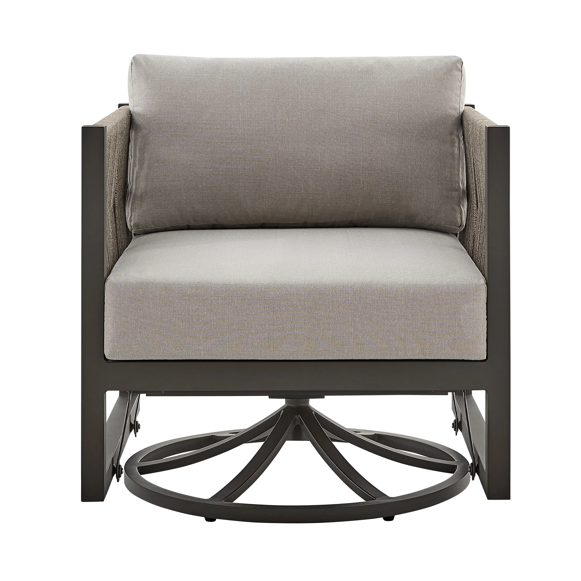 Cuffay Outdoor Patio Swivel Glider Lounge Chair - Image 7