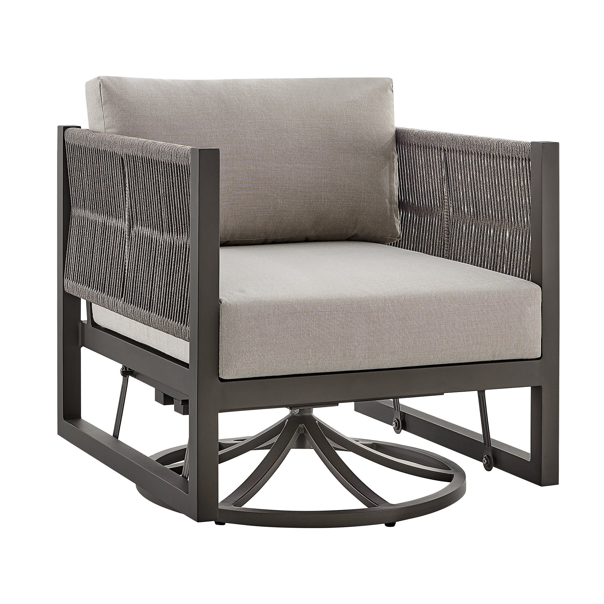 Cuffay Outdoor Patio Swivel Glider Lounge Chair - Image 8