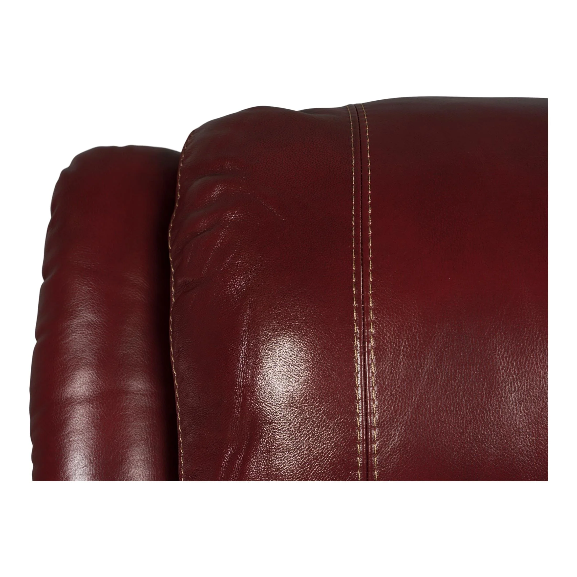 Delia Leather Swivel Glider Rocker Recliner - Image 11