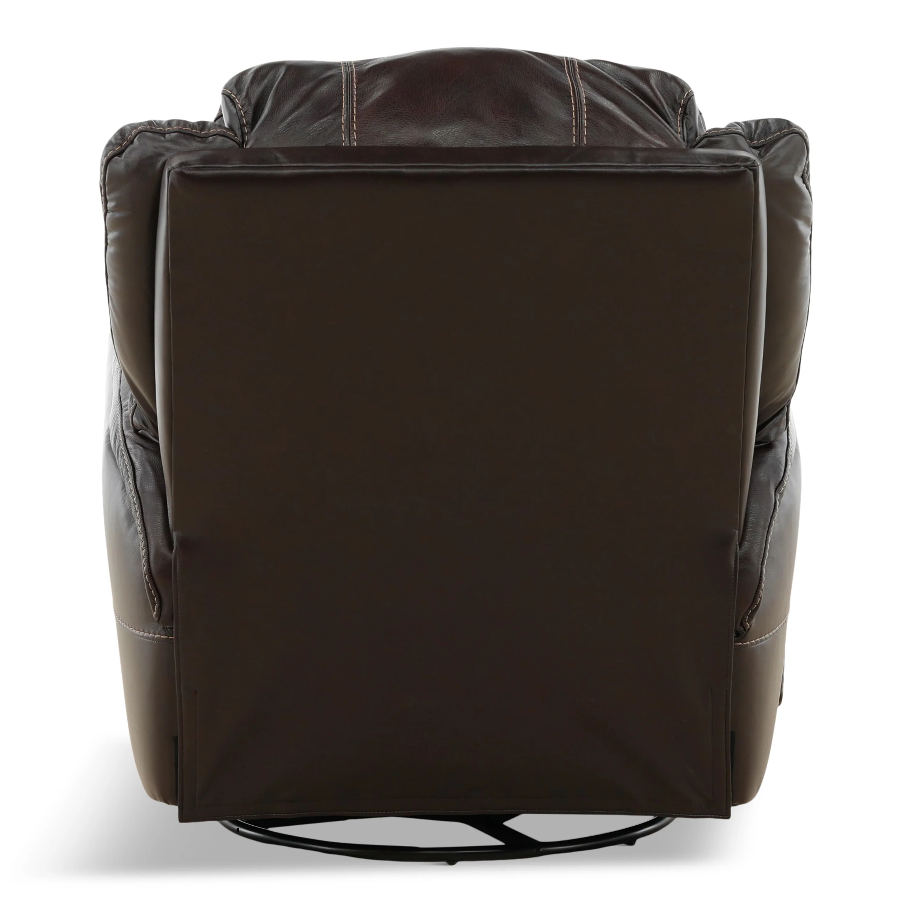 Delia Leather Swivel Glider Rocker Recliner - Image 23