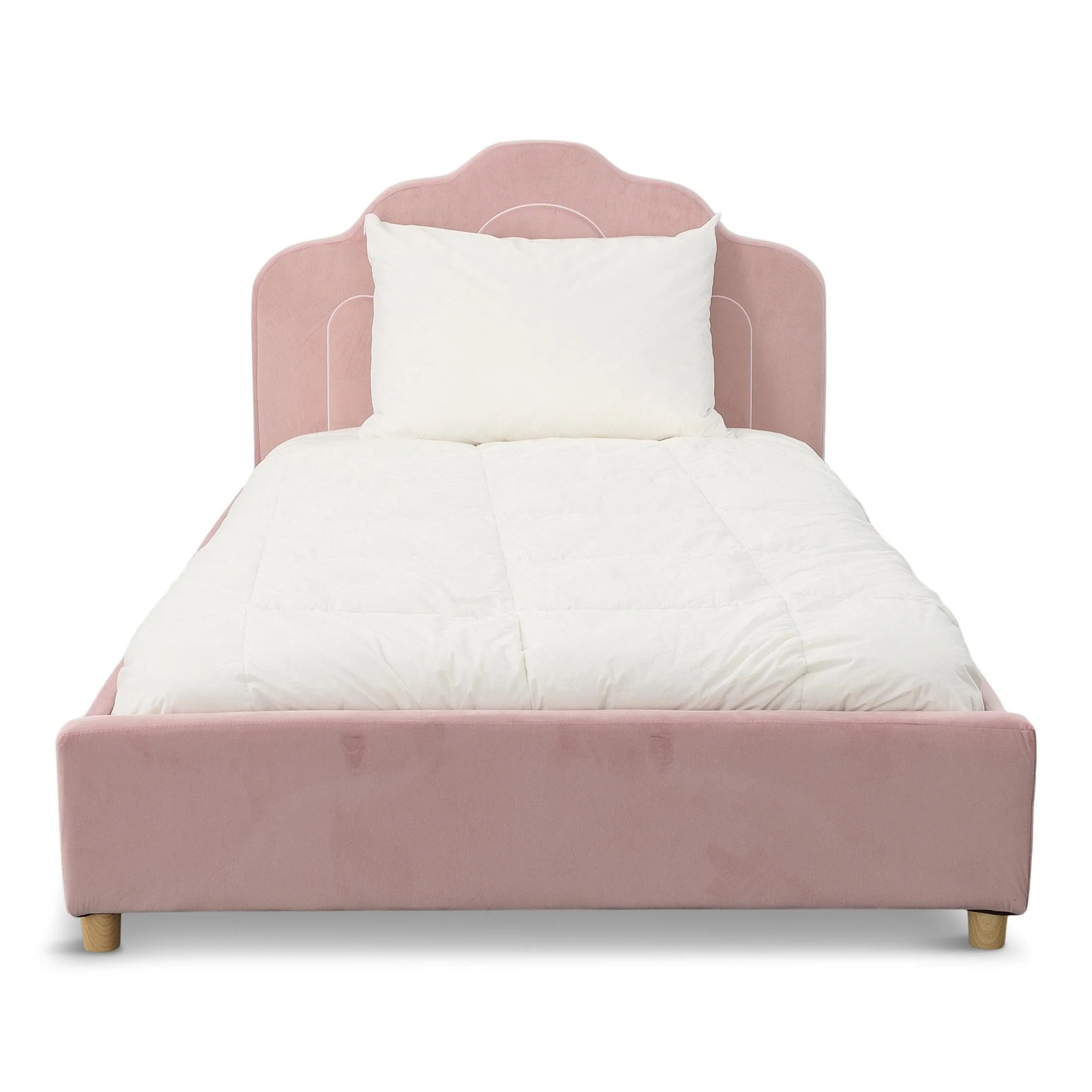 Lola Upholstered Twin Bed - Image 3