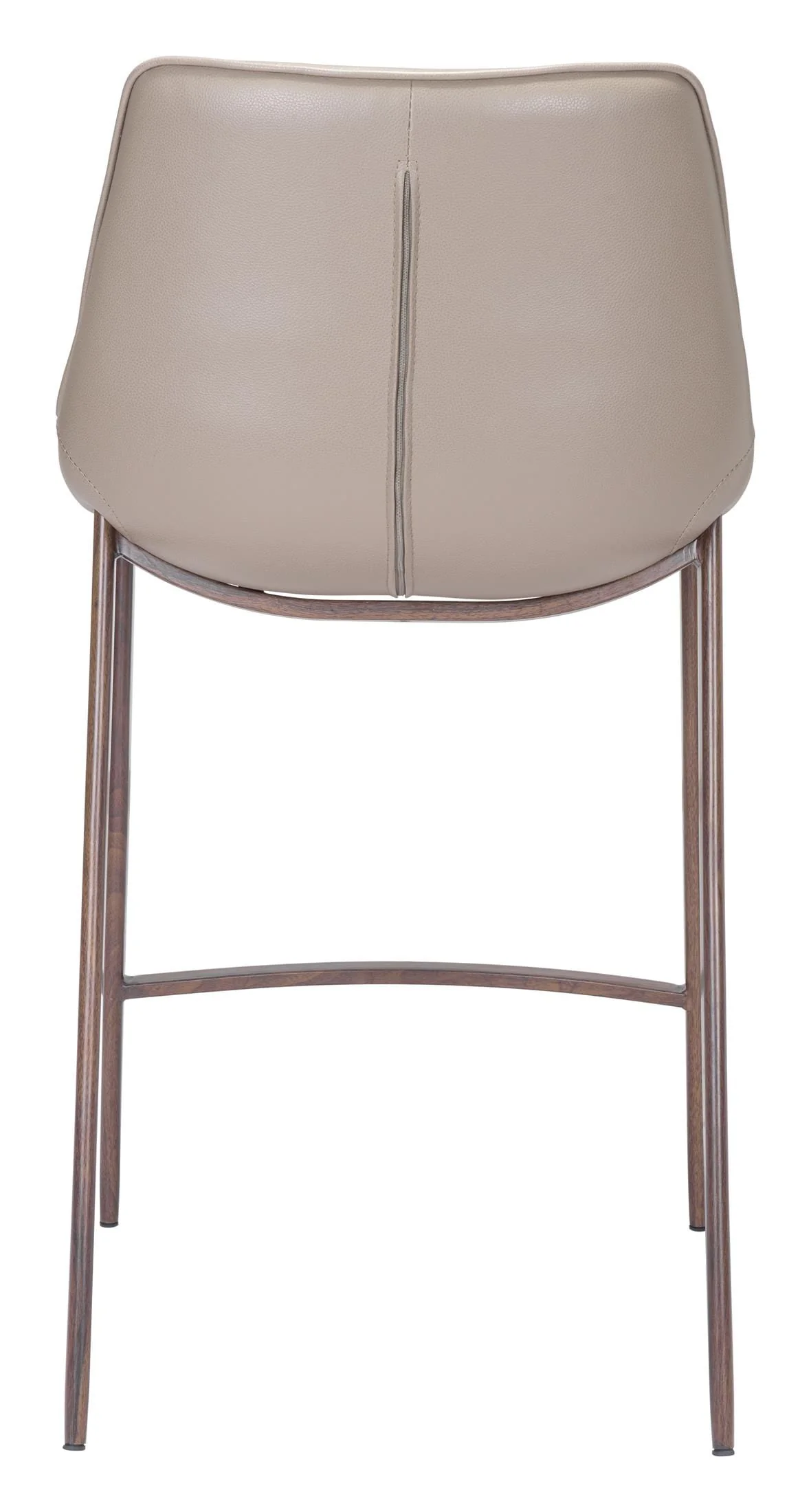 Magnus Counter Stool (Set of 2) Brown & Walnut - Image 6