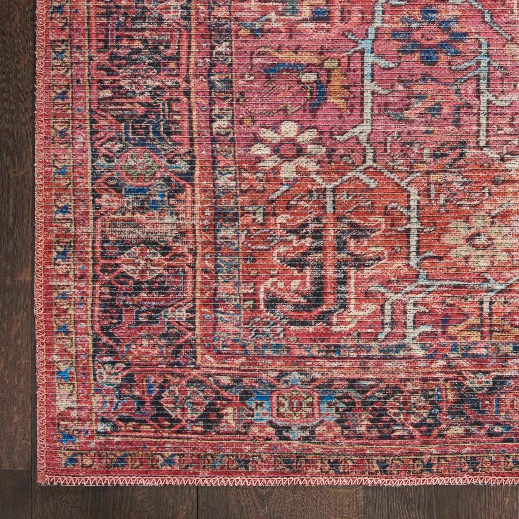 NC1 Washable 2'2" x 10" Brick Rug - Image 5