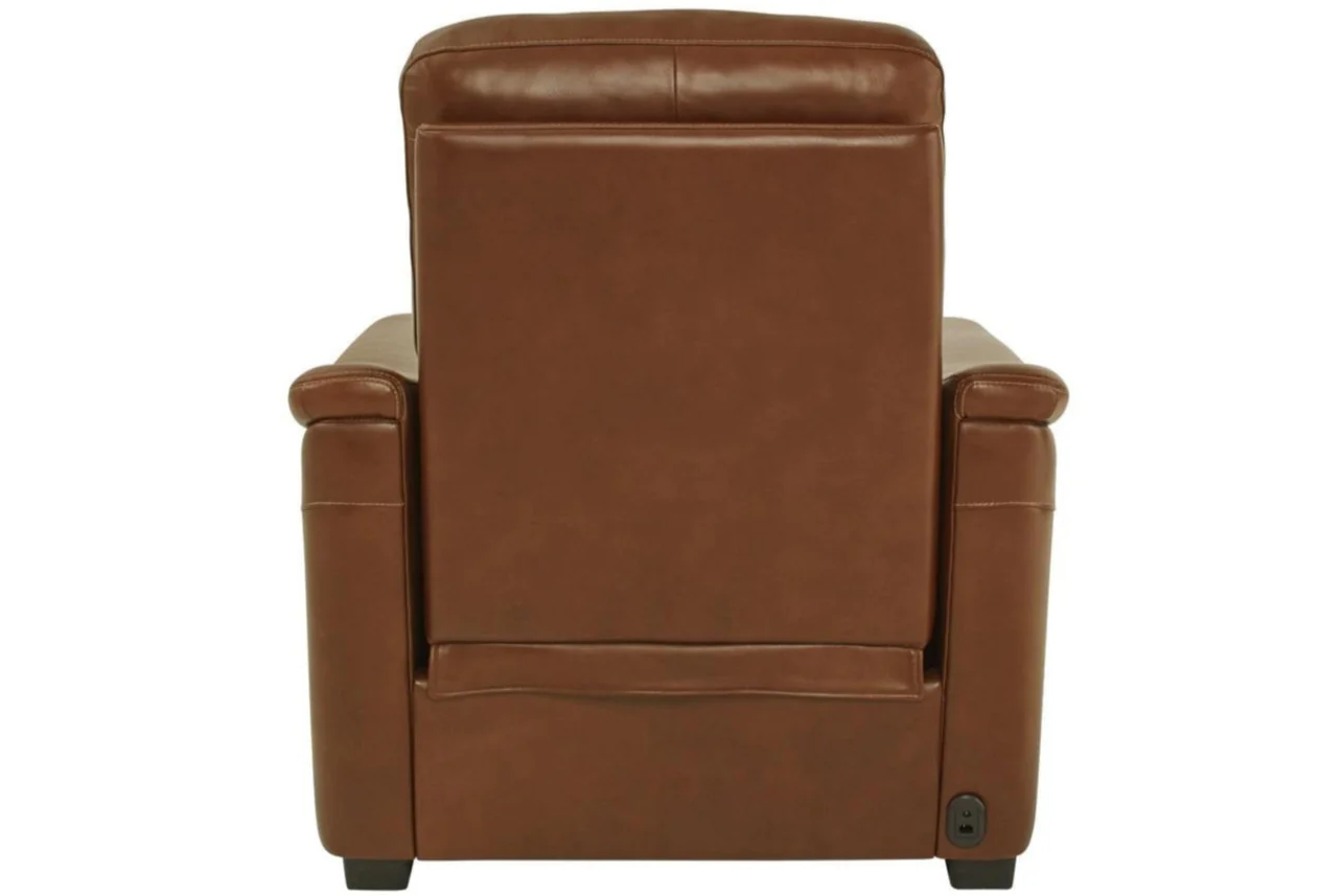 Newport Leather Power Recliner - Image 3