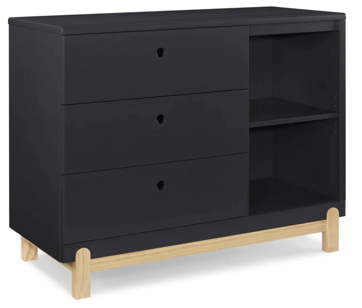 Poppy 3 Drawer Dresser with Cubbies - Image 5