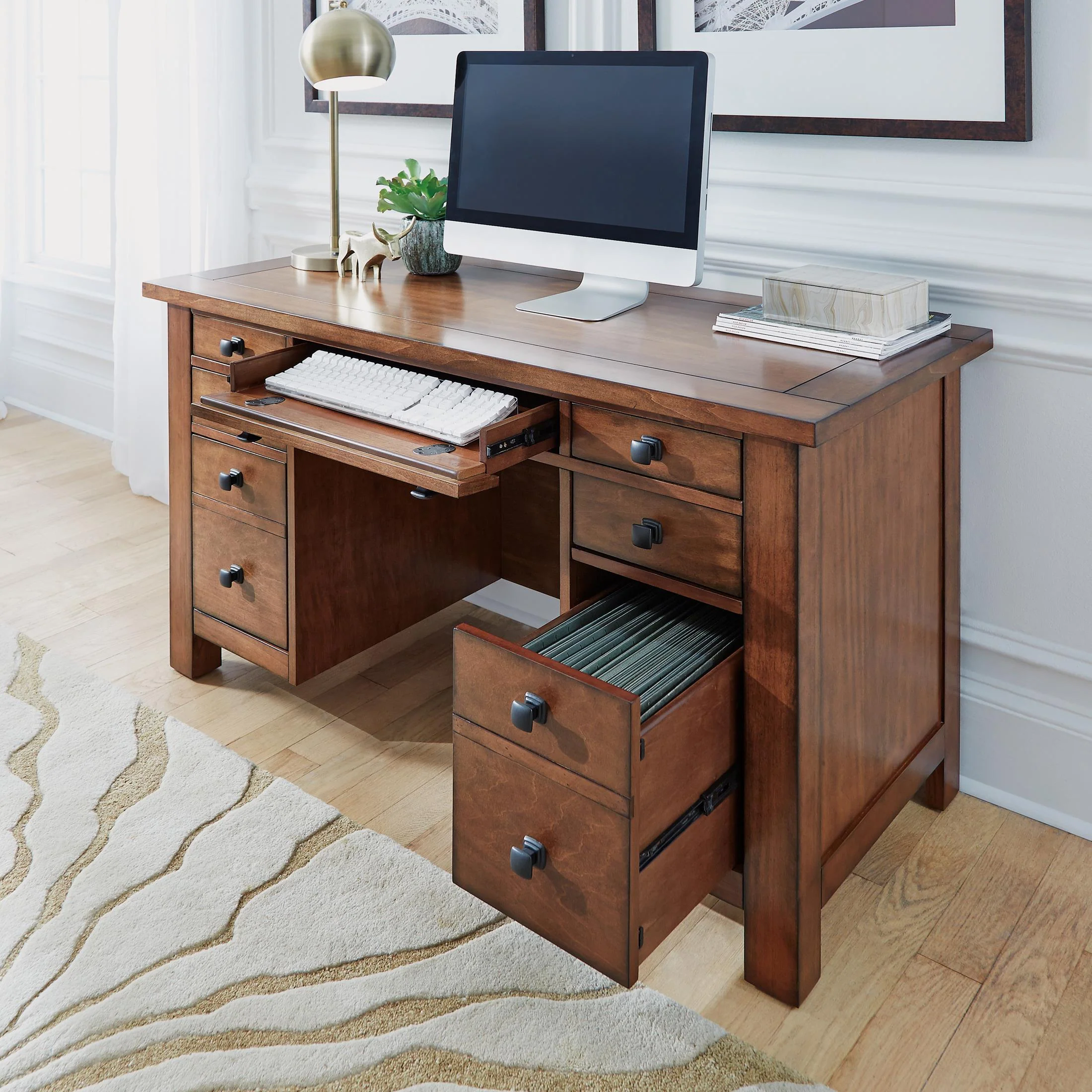 Tahoe Pedestal Desk - Image 14